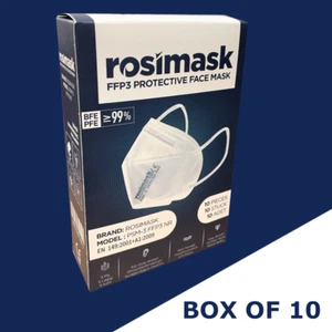Máscara facial Rosimask FFP3 oreja lazo 5 capas 99% filtración - Imagen 1 de 4