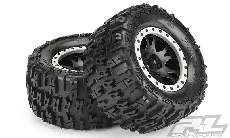 Traxxas X-MAxx 4.3 Pro-Loc Impulse Wheels/Trencher Sand Tires PRO10151-13 - Image 1 of 1