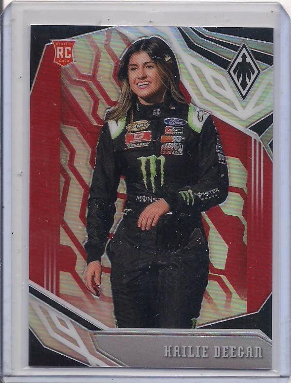 2020 Chronicles #1 Hailie Deegan Phoenix Red Prizm Rookie RC 98/99 - Image 1 of 1