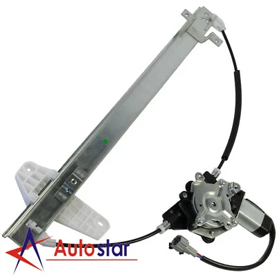 Rear Driver Side Power Window Regulator w/ Motor Fits For 2004-2012 Nissan Titan - Image 1 of 4