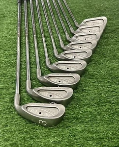 Ping Eye2+ (no Plus) Irons / 3-PW+SW / Black Dot / Stiff Flex / ZZ Lite Shafts - Picture 1 of 10