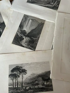 Views Of Umbrian Cities [Lot Of 5] Trevi, Piediluco, Terni, Narni, Spoleto. - Picture 1 of 7