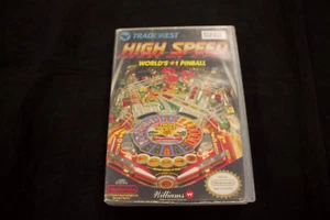 High Speed World's 1 Pinball Nintendo Entertainment System NES 1991 - Picture 1 of 4