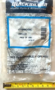 Quicksilver Mercury Water Pump Impeller 47-8M0024502 - Picture 1 of 2