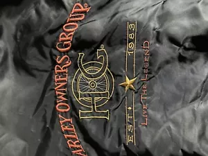 Harley Davidson Jacket an American Legend bomber jacket nylon XXL vintage - Foto 1 di 12