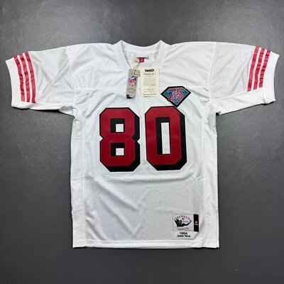 Camiseta deportiva 100 % auténtica Jerry Rice Mitchell & Ness 1994 SF 49ers talla 44 L para hombre Foto 1 de 4