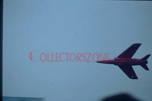 35mm Slide 1981 Red arrow Display Team Aircraft In Flight underside - Picture 1 of 1