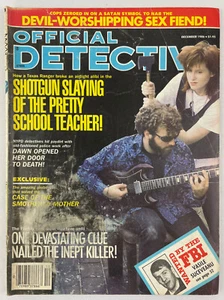 Official Detective Stories, December 1986, Vintage True Crime Stories, Pulp - Foto 1 di 6