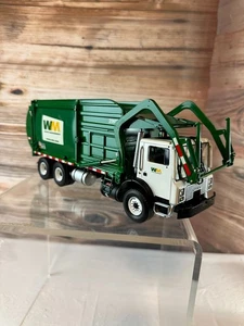 2002 First Gear Inc. WM #206171 Die-Cast Frontlader Müllwagen grün - Bild 1 von 11