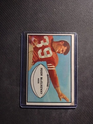 1953 Bowman #32 Hugh McElhenny San Francisco 49ers HOF Read B - Image 1 of 2