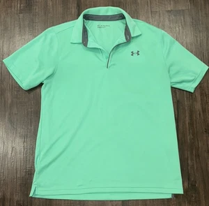 Under Armour grünes Kurzarm Polokragen Gr. XL - Bild 1 von 4