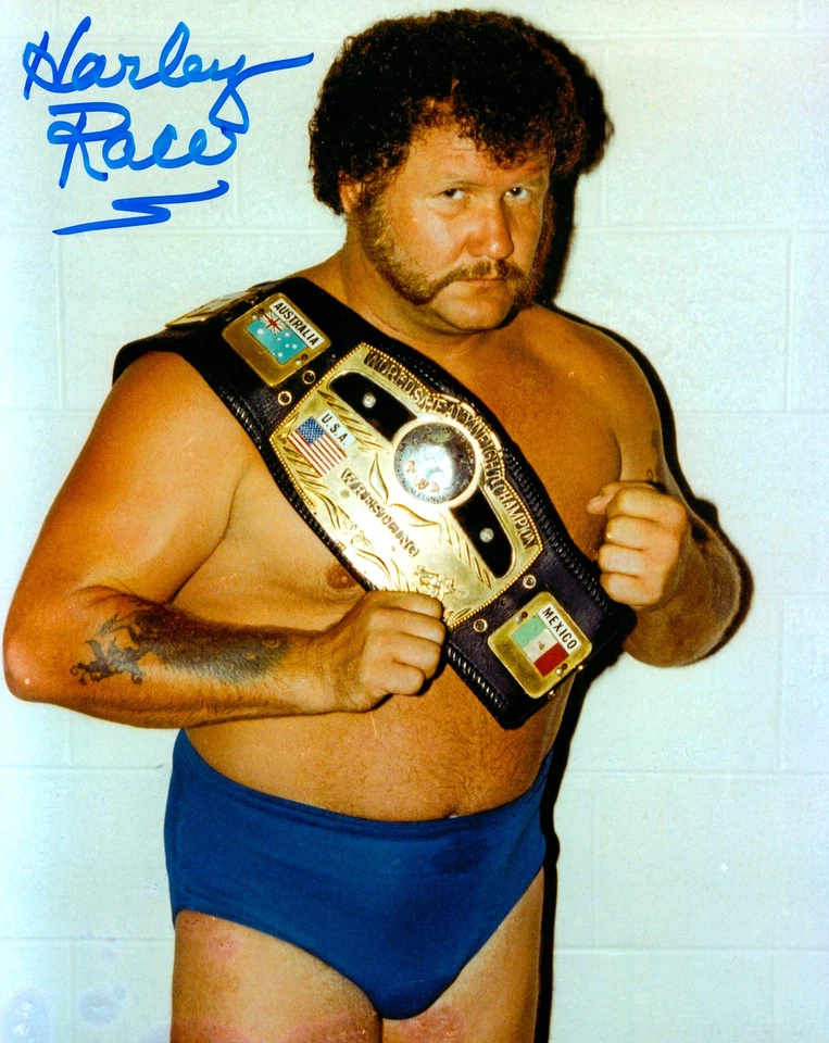 Harley Race签名8x10照片 — 第 1/1 张图片