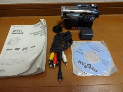 Hitachi DZ-HS303 Hybrid Camcorder HDD DVD Rewritable Video Camera - Image 1 of 4