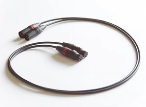 Mogami 2549 with Neutrik Gold XLR, Audiophile/Hi-Fi/Pro Interconnect Cable Pair - Picture 1 of 6