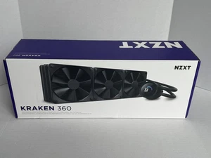 NZXT Kraken 360 RGB - AIO CPU Liquid Cooler - 360mm Radiator - F360 - Picture 1 of 5