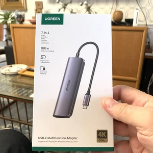 Ugreen USB-C Multifunction Adapter 7-in-1 USB-C Hub - Afbeelding 1 van 4