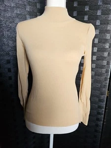 Escada Wool Mock Rollkragen Langarmshirt Gr. 4/34 - Bild 1 von 5