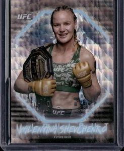 2025 Topps Midnight UFC #83 Valentina Shevchenko MOON BEAM SP MINT! - Picture 1 of 2