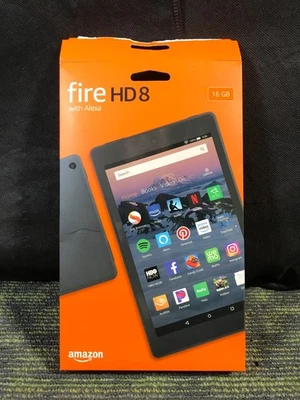 Amazon Fire HD 8 Tablet - 16 GB, Wi-Fi, 8 in - Black - Image 1 of 4