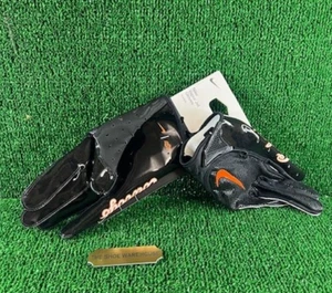 Nike OSU COWBOYS Team Issued Vapor Jet 7.0 Football Gloves Gold FN5558-018 Sz L - Picture 1 of 2