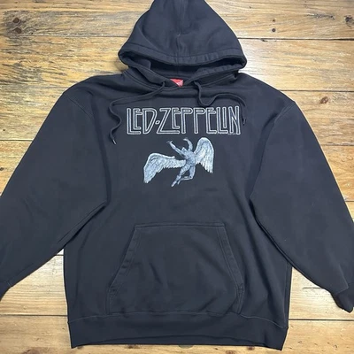 Sudadera con capucha vintage Bravado LED Zeppelin 2005 Icarus Falling Angel XL Classic Rock Foto 1 de 4