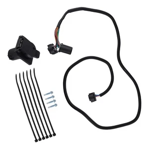 7-Pin Trailer Wiring Harness for Ford Super Duty F-250 F-350 F-450 F-550 2017-22 - Picture 1 of 17