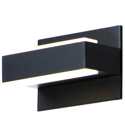 ET2 E23210-90 Negro Omni 7"W Aluminio LED Luz de Pared Foto 1 de 4
