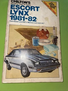 Manual de reparación de Chilton Ford; Escort, Lynx, 1981-82 - Imagen 1 de 6