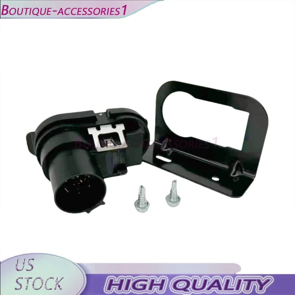 Fits For Chevrolet Silverado 2500 HD 2015-2023 Rear Bumper Trailer Tow Plug - Imagem 1 de 4