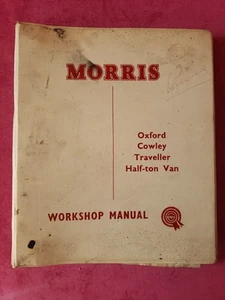 Morris Oxford Cowley Traveller Half Ton Van S2 & 3 BMC Workshop Manual - Picture 1 of 8