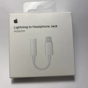 Apple Lightning to 3.5mm Headphone Jack Adapter A1749 New - Sealed In Package - Photo 1 sur 7