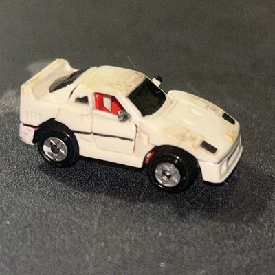 Micro Machines Ferrari Mondial Deluxe Silver, All Doors Open, 1989 Galoob, RARE! - Image 1 of 4