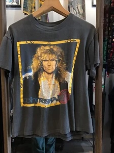 Vintage 1990 Whitesnake Band Tour T-Shirt David Coverdale Portrait Brockum Gr. L - Bild 1 von 5