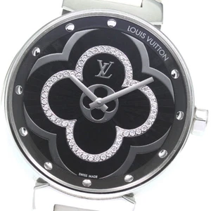 Louis Vuitton Tambour Moon Divine QA020 schwarzes Zifferblatt Quarz Damenuhr_826211 - Bild 1 von 7