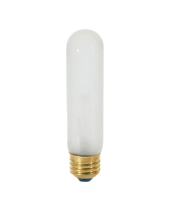 25er-Pack Satco S3253 40 Watt T10 mittlere Basis Glühbirne, mattiert - Bild 1 von 1