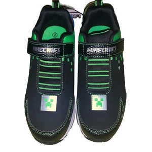 Nuevas Zapatillas Minecraft Iluminadas Para Niños Talla 2 - Imagen 1 de 3