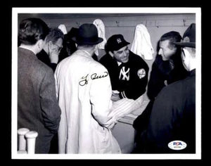 Yogi Berra Rare PSA DNA Coa Hand Signed 8x10 Photo Autograph - Picture 1 of 3