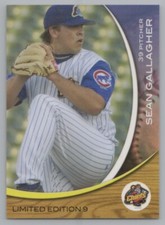 Sean Gallagher Peoria Chiefs 2005 DAV Minor League Baseball Card