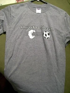 Jerzees Gray Hannibal Soccer Short SleeveTop Size S CH P - Picture 1 of 3