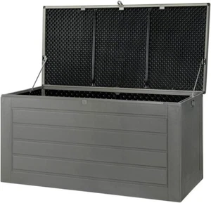 Outdoor Storage Box Container Cabinet Bench, 680L Extra Large Lockabl... - Picture 1 of 7