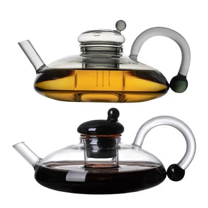 Glass Teapot with Infuser Glass Electric Kettle Glass Tea Kettle with Heating Pa - Picture 1 of 14