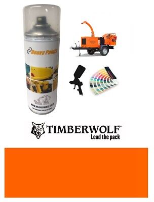 Timberwolf Wood Chipper Orange Paint High Endurance Enamel Paint 400ml Aerosol • 21.99£