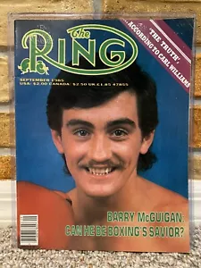 THE RING BOXING MAGAZIN BARRY McGUIGAN SEPTEMBER 1985 FAST NEUWERTIG UNGELESEN HOFer - Bild 1 von 2