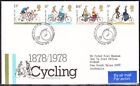 Great Britain 1978 Cycling FDC APM182c Yorkshire to Mosman NSW