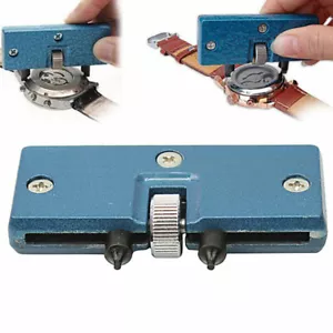 Portable Watch Repair Tool Kit Adjustable Back Case Cover Opener Battery Remover - Picture 1 of 4