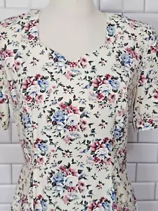 80's Young Edwardian Dress Cottage Core Prairie Dress Romantic Country Festival - Picture 1 of 11