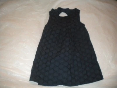 NICE DRESSY  MAGGIE AND ZOE  NAVY   BLUE DRESS SIZE 2 T  100% COTTON  - Image 1 of 4
