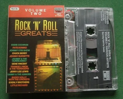 Rock N Roll Greats Vol 2 Chuck Berry / Fats Domino + Cassette Tape - TESTED - Image 1 of 3