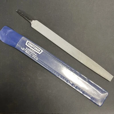 Vintage Craftsman Kromedge 9 31295  10" Mill File Single Cut - Bastard Cut - Image 1 of 4