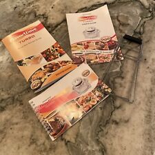NEW Thane Flavor Wave Oven Turbo TONGS Recipe Guides ONLY Replacement AX767MH